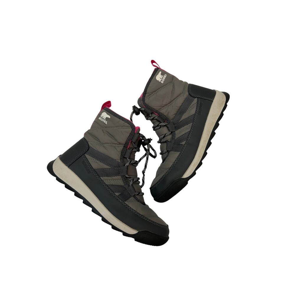 Sorel Gray Winter Snow Boots Girls 2